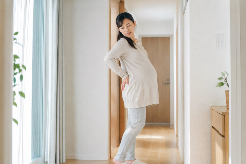 妊婦　歩行困難