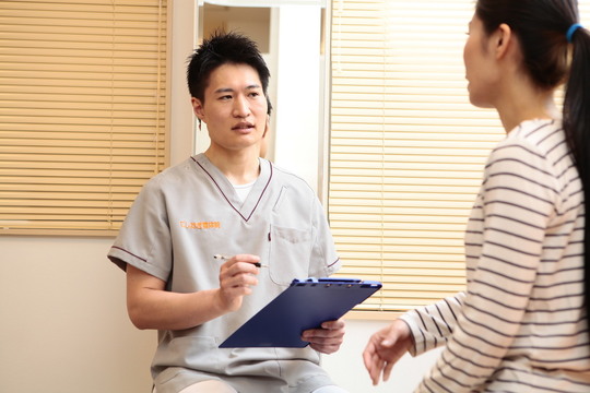 ぎっくり腰のトリガーポイント施術