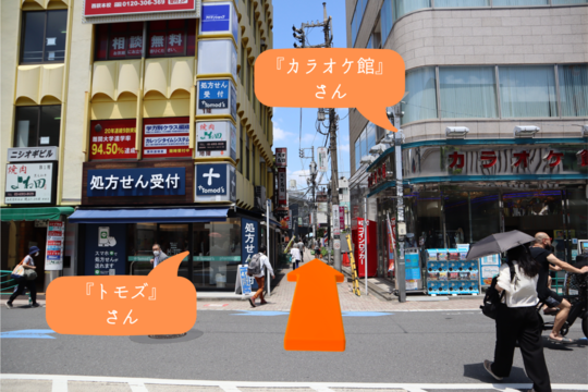 にしおぎ整体院道順②