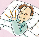 五十肩による夜間痛