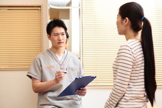 ストレートネックのカウンセリング