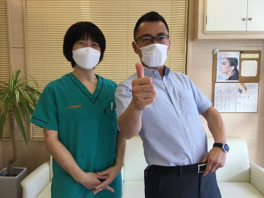 腰痛が改善したお客様